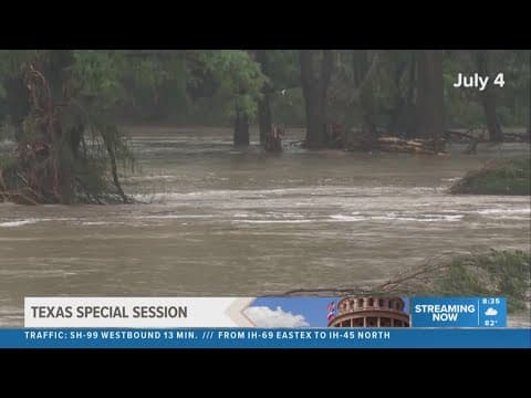 Flooding prevention, redistricting top agenda as Texas lawmakers open special session