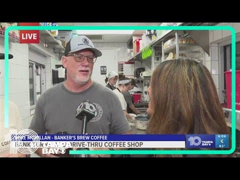 Banker's Brew Coffee in Bartow is a drive-thru shop offering specialty coffee and energy drinks