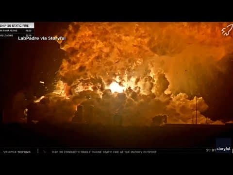 SpaceX rocket explodes on South Texas launch pad