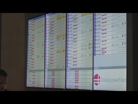 Dallas Love Field racking up flight delays, cancellations