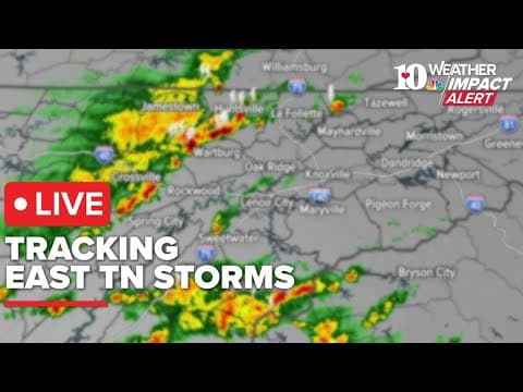 Live Weather Radar | Tracking storms moving into East Tennessee