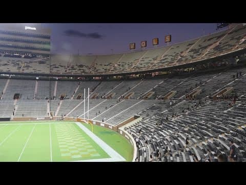 UT ROTC cadets honor the fallen on 9/11 with stair climb at Neyland Stadium