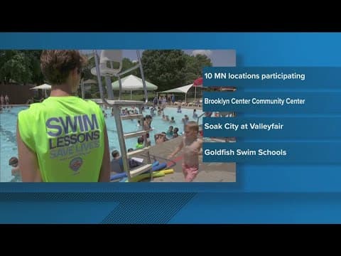 World’s largest swim lesson takes place Thursday