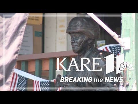 Stolen statue outside Rush Point Store returns home