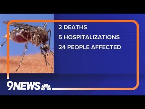 West Nile Virus cases rise in Colorado, second death reported