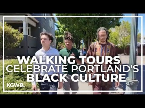 Nonprofit Word is Bond leads "In My Shoes" walking tours highlighting Portland's Black culture