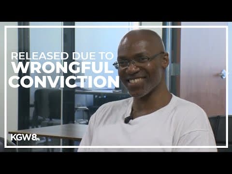 Oregon man celebrates release from prison due to wrongful conviction