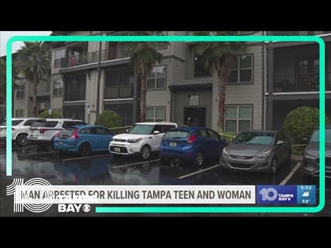 Man charged with murder after woman, 14-year-old girl found stabbed to death in Tampa