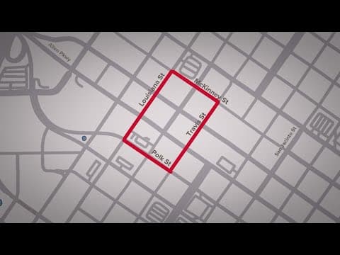 Several blocks in downtown Houston to be closed Monday as workers replace broken windows