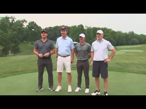 Chris Pratt, Peyton Manning among stars teeing off at Memorial Tournament