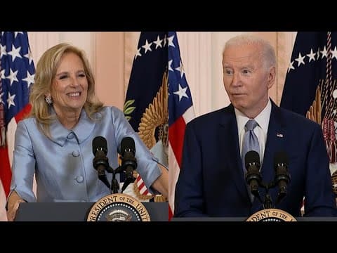 President Biden, First Lady Jill Biden speak at White House Conference on Women’s Health Research