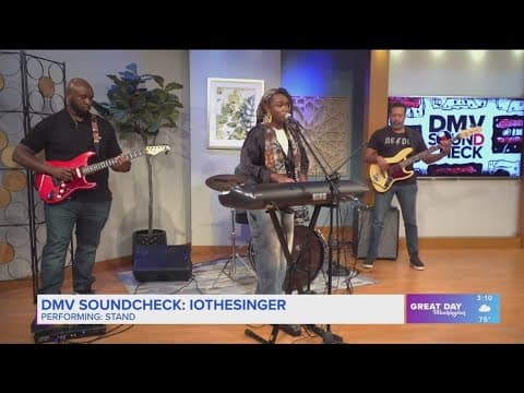 Local Artist 'IO' performs her song 'Stand' in honor of national suicide prevention month