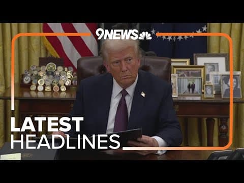 Latest Headlines | Trump pardons about 1,500 Jan. 6 defendants, including more than 20 from Colorado