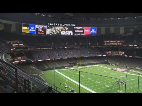 Inside look at the newly renovated Caesars Superdome