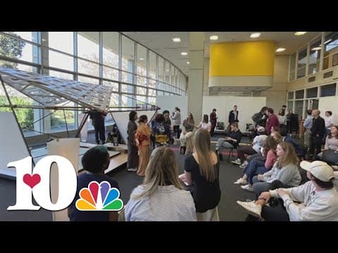 UT students build and donate tea house