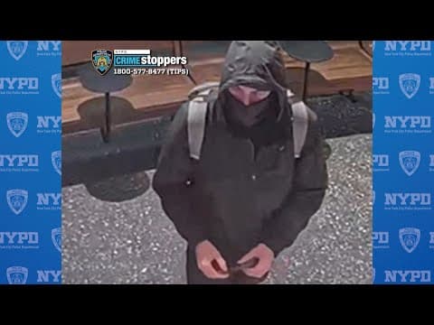 Gunman captured on camera moments before UnitedHealthcare CEO Brian Thompson was killed