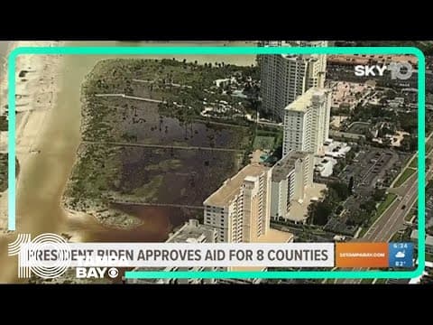 President Biden approves federal aid for 8 counties hit hard by Idalia