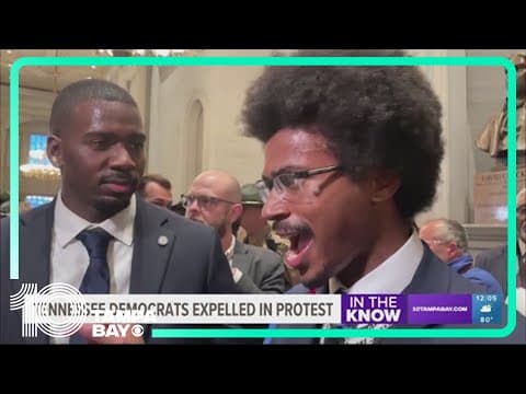 Tennessee House GOP expels 2 Dems in retaliation over gun control protest
