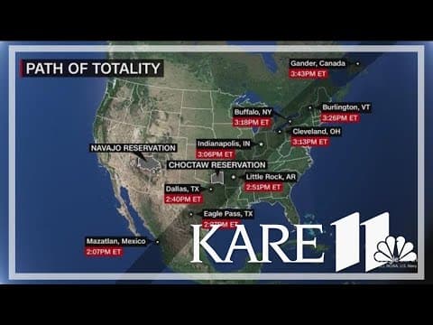 Solar eclipse less than 24 hours away