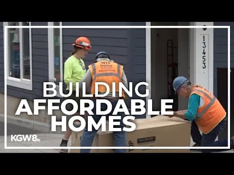 Habitat for Humanity building 40 affordable homes in southeast Portland