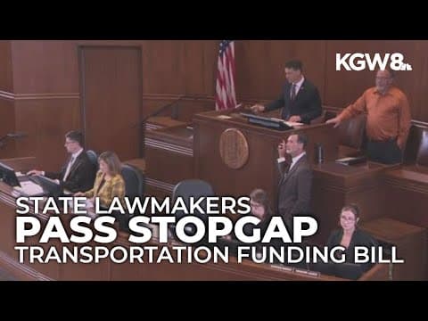 Oregon Senate approves tax hikes, fees to fund roads, bridges, and transit, averting layoffs for ODO