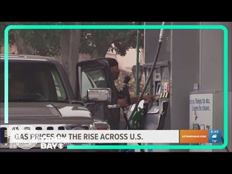 Record temperatures are contributing to rising gas prices across the U.S.