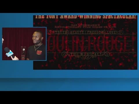 Moulin Rouge the musical playing at Tennessee Theatre through the weekend