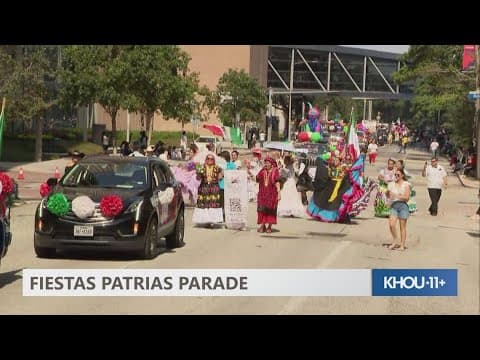Annual Fiestas Patrias Parade returns to heart of downtown Houston