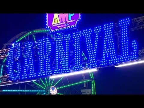 Fort Bend County Fair carnival is underway