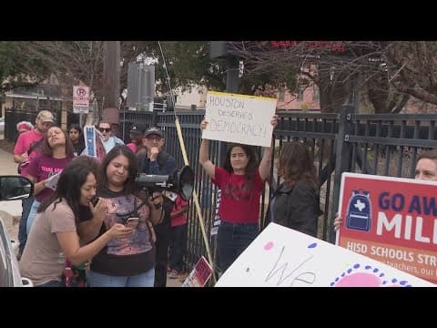 Houston ISD parents, students stage 'sick-out' protest against state takeover
