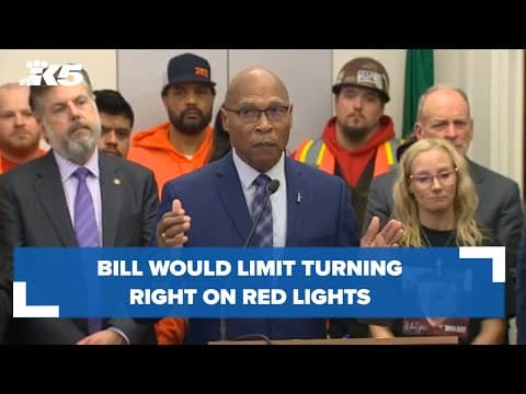 Bill would limit turning right on red lights