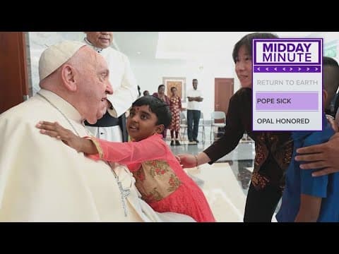 Pope Francis cancels appearances after flu-like symptoms