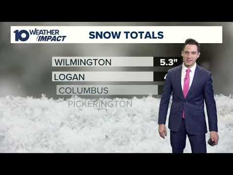 Columbus, OH Weather forecast | Winter storm brings heavy snow to central Ohio Monday morning