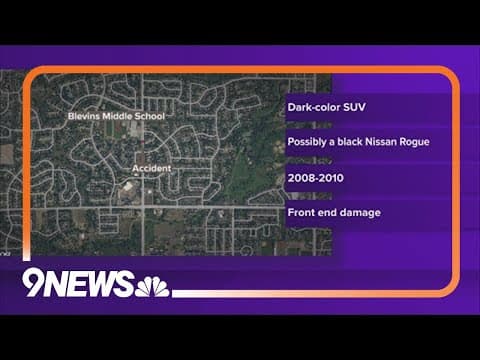 Man on scooter killed in crash, police look for suspect SUV