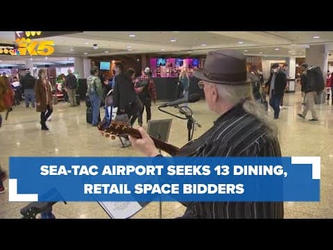 Sea-Tac Airport seeking 13 dining, retail space bidders for C Concourse expansion