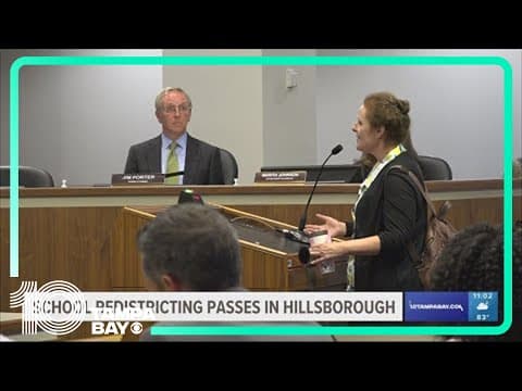 Hillsborough County School Board passes boundary changes