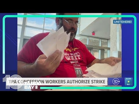 TPA concession workers moving forward with plans to strike