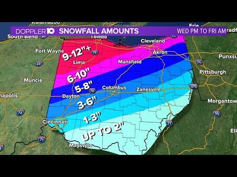 Columbus Ohio Winter Storm Update: Tracking freezing rain, snow & ice | Feb. 2 2022 Live Weather