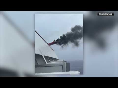 Carnival Cruise Shop Catches Fire near Bahamas