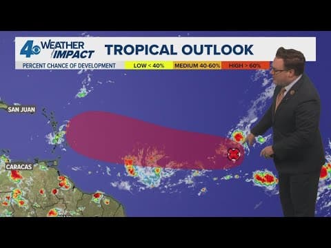 Thursday 10 PM Tropical Update: Tracking Invest 91 in the eastern Atlantic