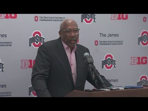 Ohio State athletics director Gene Smith announces retirement