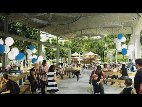 Demolition underway to make way for new park in Dallas