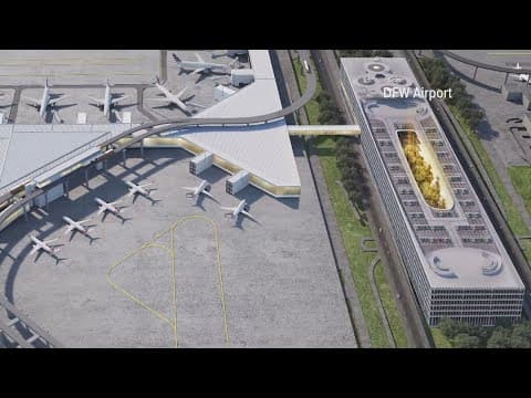 DFW Airport terminal expansion plan: Latest updates and renderings