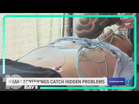 A Florida group is encouraging young people to get heart screenings to catch hidden problems