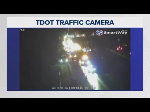 I-40 East closed near Kingston in Roane County after serious crash