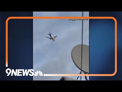 FedEx plane catches fire after hitting a bird