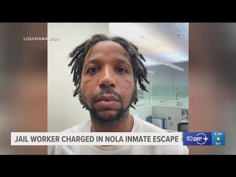 Jail worker arrested as fourth New Orleans escapee captured; 6 fugitives still on the run