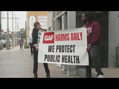 Activists in court over shingle plant in their North Texas neighborhood