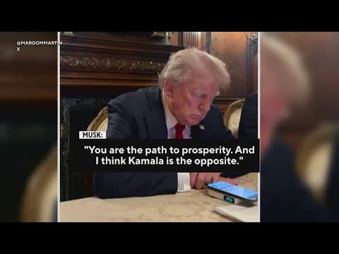 Trump calls Kamala Harris a 'phony candidate' in Elon Musk interview on X