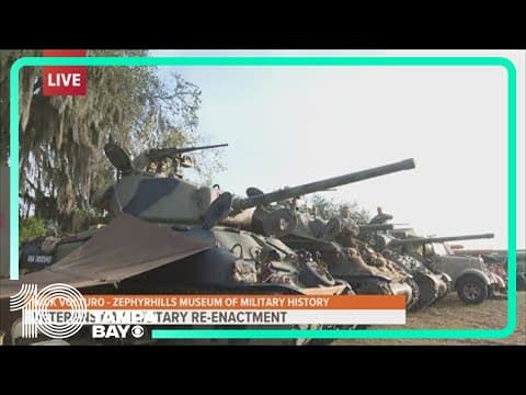 WW2 reenactment depicts battle in Zephyrhills